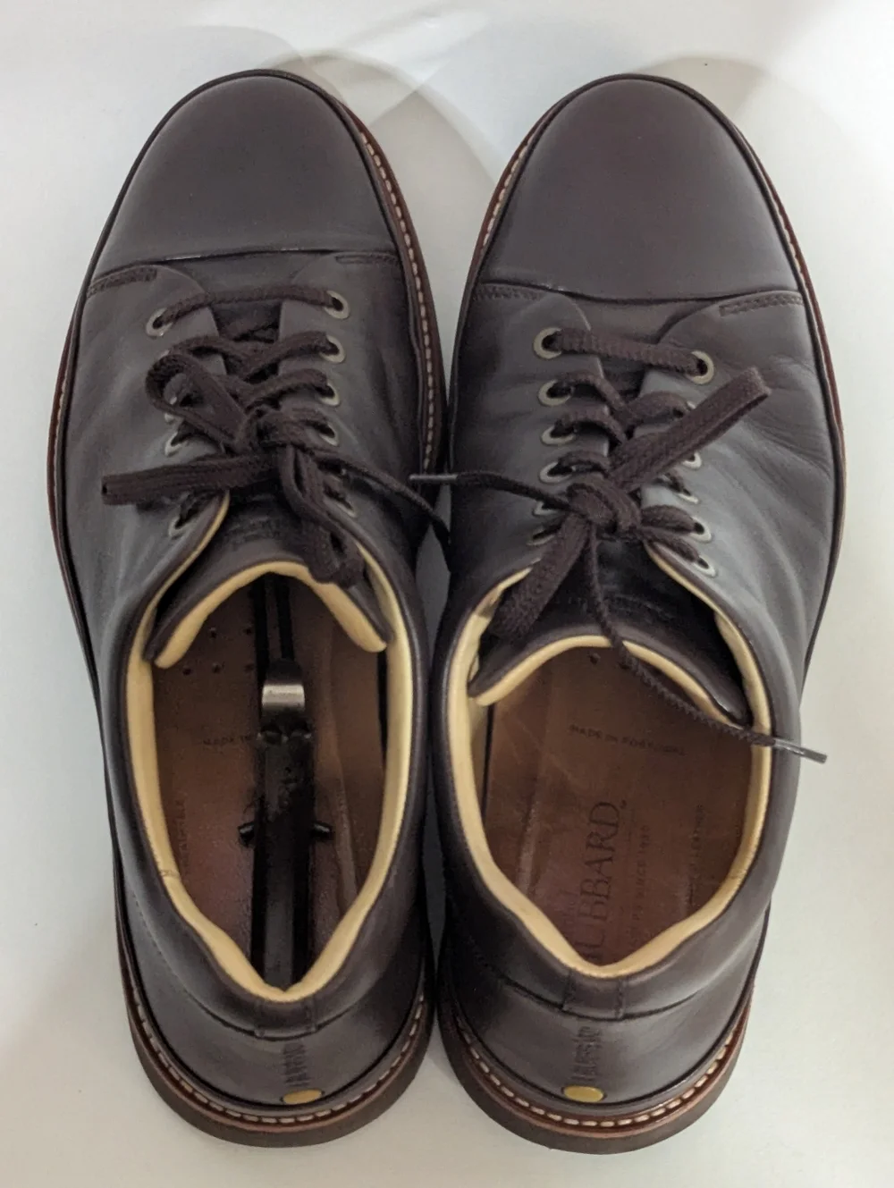 Samuel Hubbard Men's Brown Leather Lace-Up Casual Shoe Sz 11